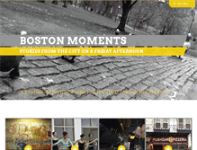 Tablet Screenshot of bostonmoments.com